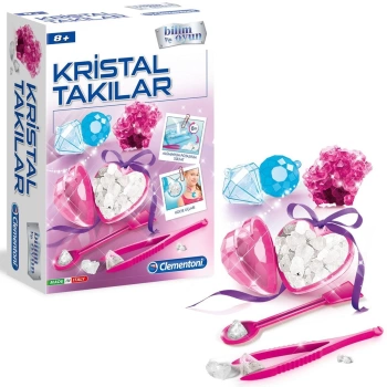 CLEMENTONİ BİLİM VE OYUN KRİSTAL TAKILAR