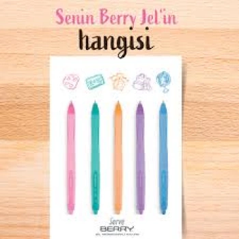SERVE BERRY JEL KALEM PASTEL TURUNCU