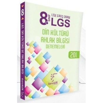 KAREKÖK 8.SINIF LGS DİN KÜL.AHL.BİLGİSİ DENEME YENİ