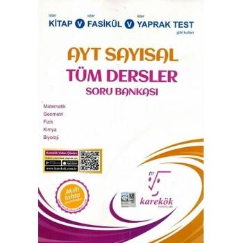 AYT SAYISAL TÜM DERSLER SORU BANKASI