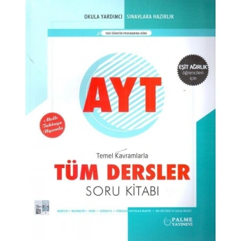 YKS AYT TÜM DERSLER SB ( EŞİT AĞIRLIK ) YENİ