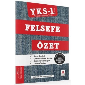 Delta YKS-TYT Felsefe Özet 1. Oturum