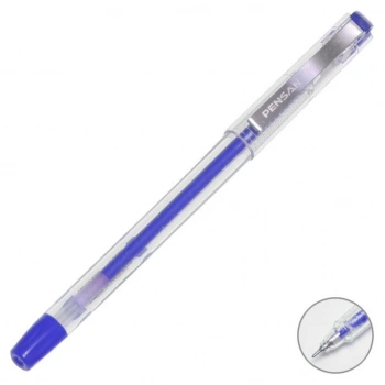 PENSAN 6405 MY-KING JEL METAL KLİPS KLM MAVİ 0,5