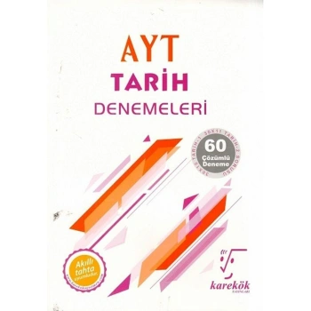 AYT TARİH DENEMELERİ YENİ