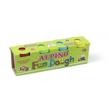 ALPİNO FUN DOUGH 4 RENK OYUN HAMURU