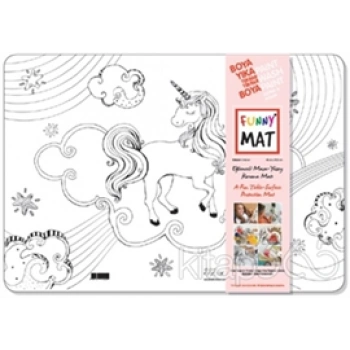 Akademi Çocuk-Funny Mat - Unicorn