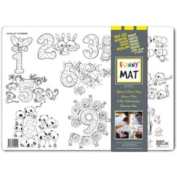 Akademi Çocuk-Funny Mat - Sayılar Küçük