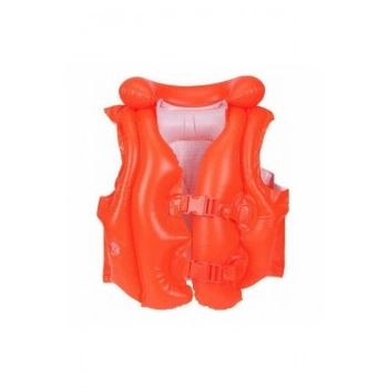 INTEX YAKALI KIRMIZI YELEK 50 CM 47