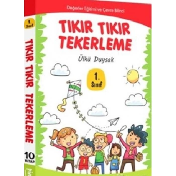 TIKIR TIKIR TEKERLEME 1. SINIF ( 10 KİTAP )