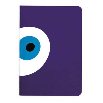 DEFFTER EVIL EYE TERZİ DİKİŞ DEFTER / BLUE