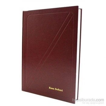 901/16020* 28CİLT BEZİ KAPAKLI KASA DEFTERİ 160 YAPRAK