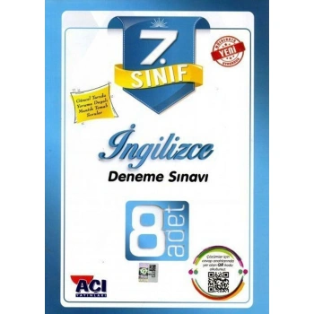AÇI 7.SINIF İNGİLİCE DENEME