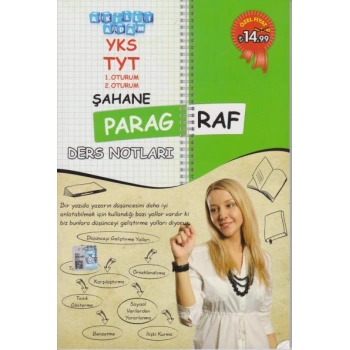 Akıllı Adam YKS TYT Şahane Paragraf Ders Notları 1. ve 2. Oturum
