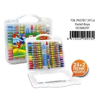 ALPINO DC-008297 OIL PASTEL 24LÜ PASTEL BOYA-