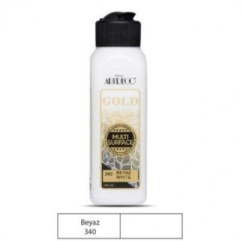Artdeco Gold Multi-Surface Akrilik Boya 140ml Beyaz 340