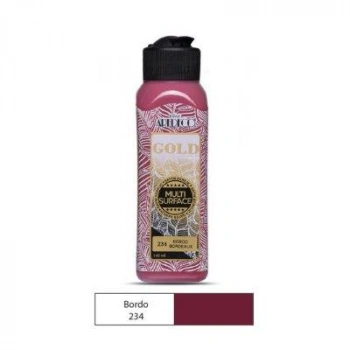 Artdeco Gold Multi-Surface Akrilik Boya 140ml Bordo 234