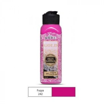 Artdeco Gold Multi-Surface Akrilik Boya 140ml Fuşya 242
