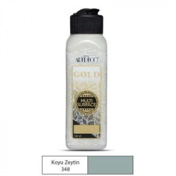 Artdeco Gold Multi-Surface Akrilik Boya 140ml Koyu Zeytin 348