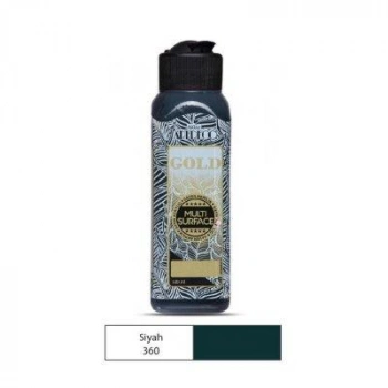 Artdeco Gold Multi-Surface Akrilik Boya 140ml Siyah 360