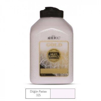 Artdeco Gold Multi-Surface Akrilik Boya 500ml Düğün Pastası 325