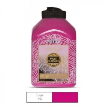 Artdeco Gold Multi-Surface Akrilik Boya 500ml Fuşya 242