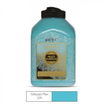 Artdeco Gold Multi-Surface Akrilik Boya 500ml Gökyüzü Mavi 279