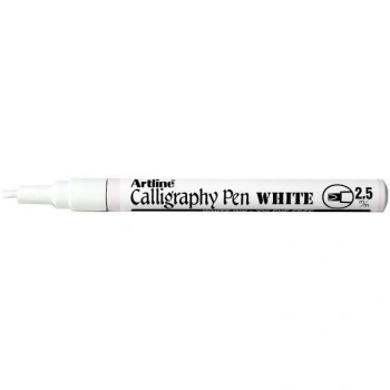 ARTLINE993 WHITE CALLIGRAPY METALIIC MARKER