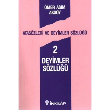 ATASÖZLERİ SÖZLÜĞÜ 2