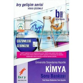 Birey B Serisi Orta Düzey Kimya Video Çözümlü Soru Bankası Gelişim Serisi