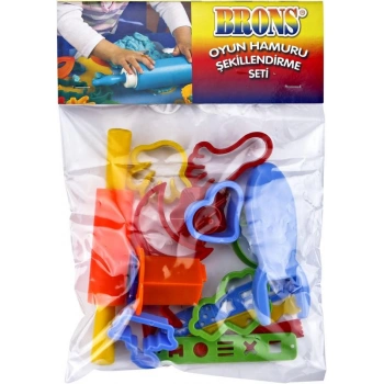 Brons Oyun Hamuru ~Kucuk Sekiller~~  Kalip Seti