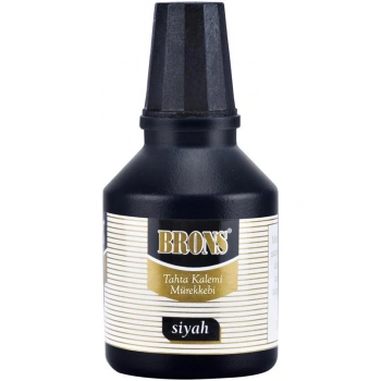Brons Tahta Kalemi Murekkebi -Siyah  30Cc.