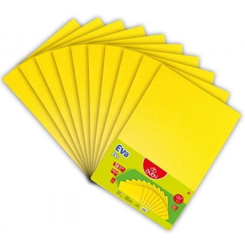 Bu-Bu 50x70cm Eva Sarı 10lu