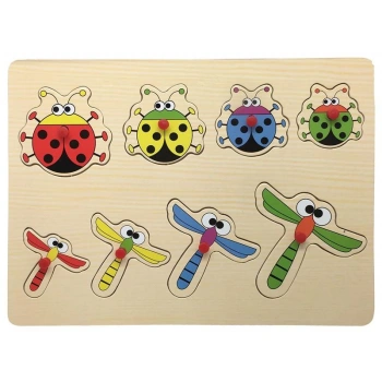 BU-BU AHŞAP PUZZLE ÜÇGEN KESİRLER