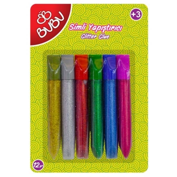 Bu-Bu Simli Yapıştırıcı 12 Gr 6lı Blistercard