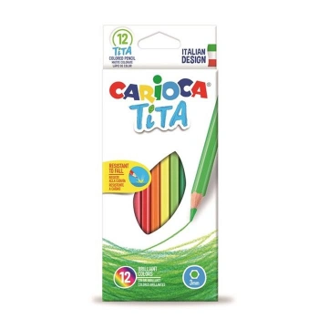 CARİOCA TİTA KURU BOYA KALEMİ 12Lİ