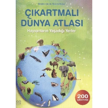 ARKADAŞ Çıkartmalı Dünya Atlası - Hayvanların Ya