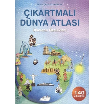 Çıkartmalı Dünya Atlası - Ülkelerin Özel