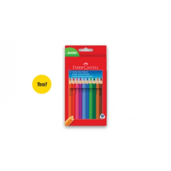 Faber  Boya K. 12 R.  Jumbo T.B. Üçgen