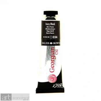 Georgian Yağlı Boya GOC 38ML IVORY BLACK