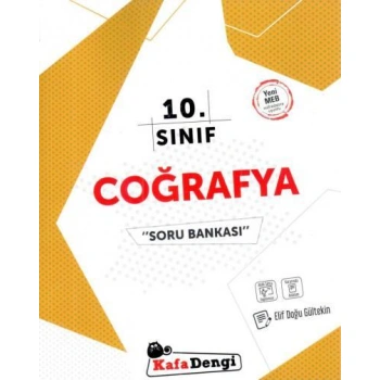 Kafa Dengi 10.Sınıf Coğrafya Soru Bankası