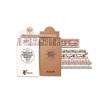 KeskinColor  70*100 Tekli Rulo Desenli Ambalaj Kağıdı