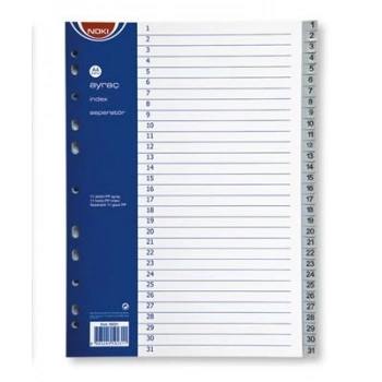 NOKİ AYRAÇ PP 1-31 RAKAM