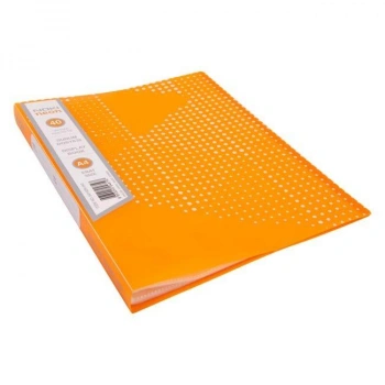 NOKİ NEON SERİ SUNUM DOSYASI 40 YAPRAK TURUNCU