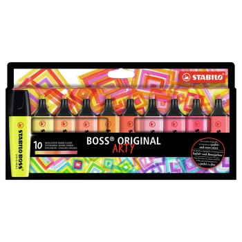 STABILO BOSS ARTY SICAK RENKLER 10 LU SET