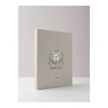 KUM MELİMELEK Zamansız Ajanda 4 renk, 160sy,  tarihsiz aylar 16,5x20,8