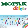 MOPAK A5 60/4 KARELİ  PLASTİK KAPAK DEFTER