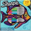 Sharpie Fine Permanent Marker 28li Karışık Kutu Balık