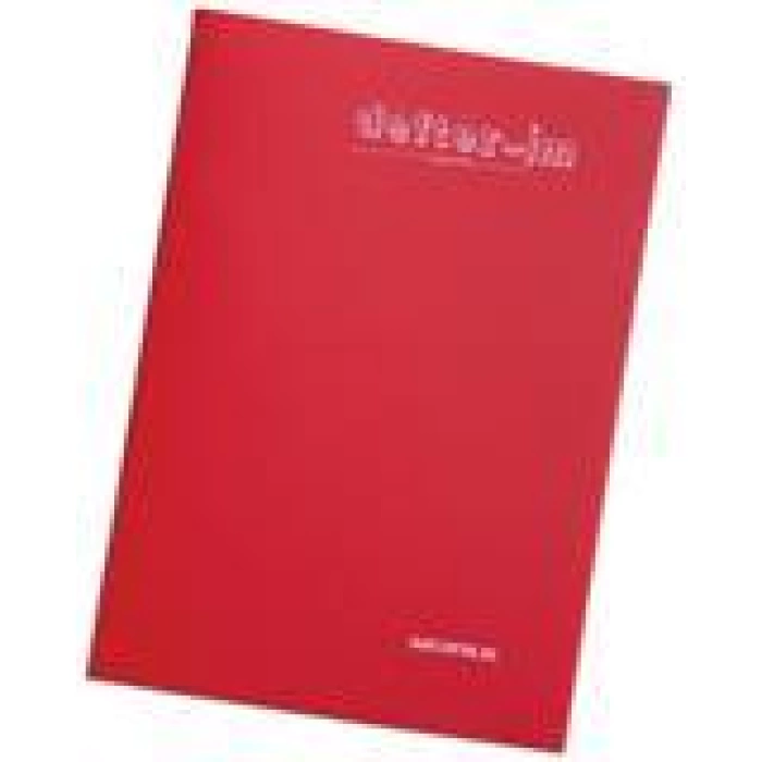 MOPAK A4 80/1  ÇİZGİLİ  PLASTİK KAPAK DEFTER