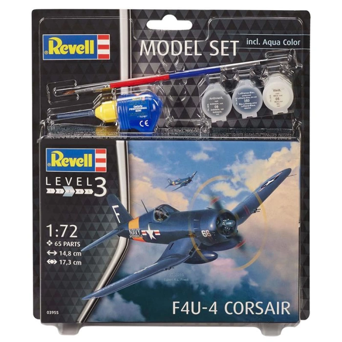 ADORE REVELL MODEL SET F4U-4