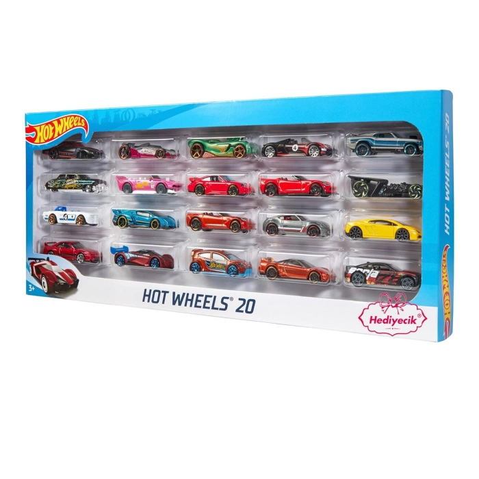 MATTEL HOTWHEELS 20 Lİ ARABA SETİ